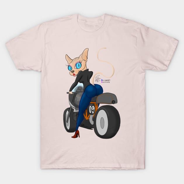 Shynpx Biker T-Shirt by Luzinha